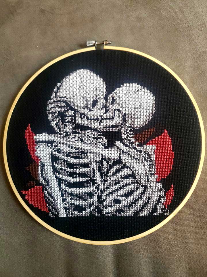 Skeleton couple